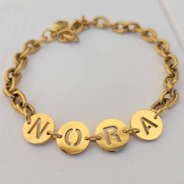 Familienarmkette | Nora | gold